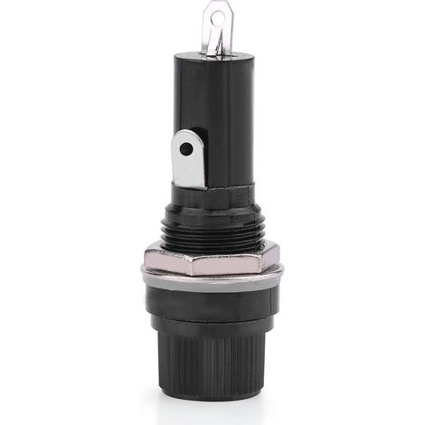5 pièces porte-fusible monté sur panneau électrique prise bouchon à vis support de fusible à souder pour 6 30 fusibles en verre AC 125 V 15A/250 V 10A, Technologie embarquée/GPS et sécurité (1/4)