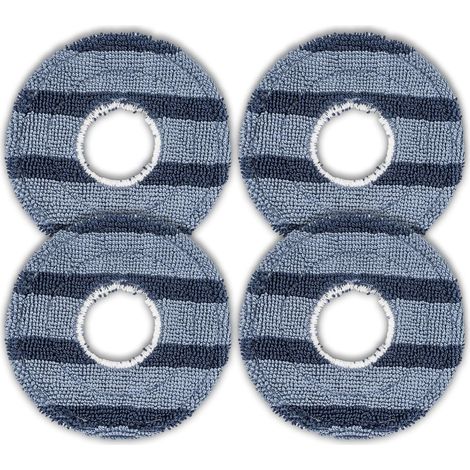 (4 piezas) Mopas C20 Omni compatibles con el robot aspirador Eufy C20 Omni, kit de accesorios para mopas lavables, mopas Omni C20, piezas de repuesto (1/5)