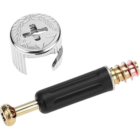 ferrure d'assemblage pour Armoires en Bois, Raccords de Came Ø15mm, Connecteur Invisible M6 x 40mm