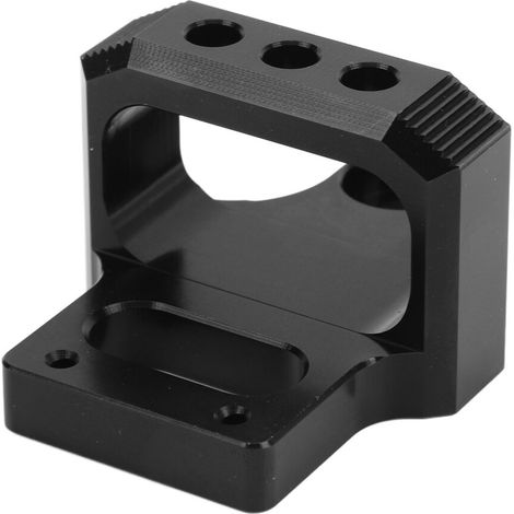 Kit di staffe di montaggio per elettrovalvola in lega di alluminio 6061-T6 (nero) per centraline booster a tre porte