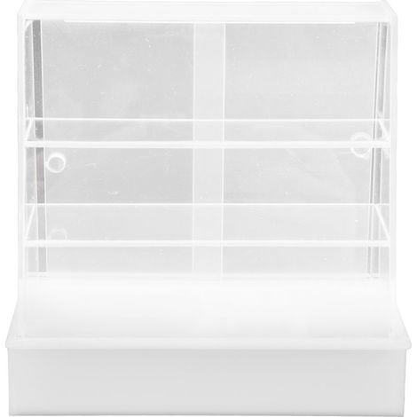 Vitrine à gâteau miniature 1:12 en acrylique pour maison de poupée - Décoration et cadeau pour enfants (1/5)