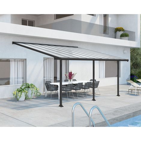 Palram - Canopia | Pergola Olympia Marquesina De Aluminio 546X294 Gris (1/5)