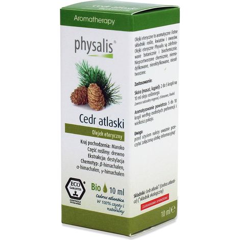 Olio essenziale di cedro dell'Atlante ECO 10 ml - physalis (1/2)