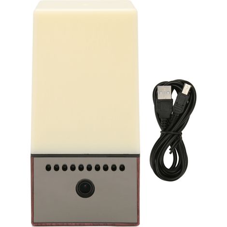 2MP WLAN-Überwachungskamera mit HD-Nachtsicht, Gegensprechanlage und farbigem Licht für Babyzimmer/Wohnzimmer (Braun)