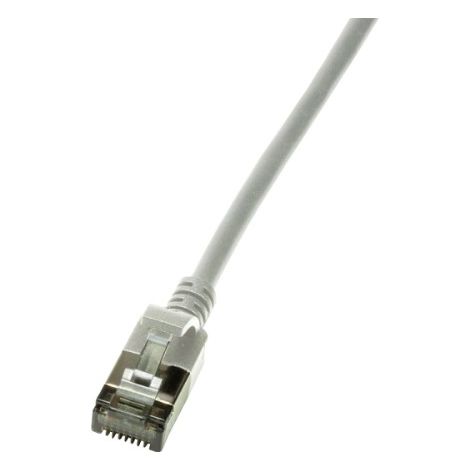 LogiLink Slim U/FTP cable de red Gris 5 m Cat6a U/FTP (STP)