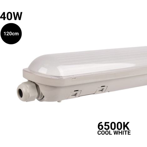 Plafoniera stagna LED collegabile - 40W - 120cm - IP65