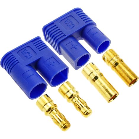 BeMatik - Connecteur RC EC3 pour charger et alimenter Paire Mâle et Femelle (1/5)