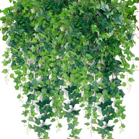 Plante artificielle lierre tombant 120cm déco intérieur extérieur (1/5)
