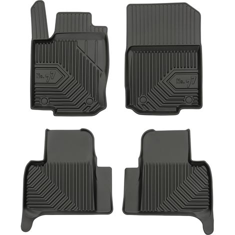 Tapis de Sol de Voiture No.77 pour Mercedes-Benz ML W166 2011-2015 TPE Noir 4Pcs (1/5)