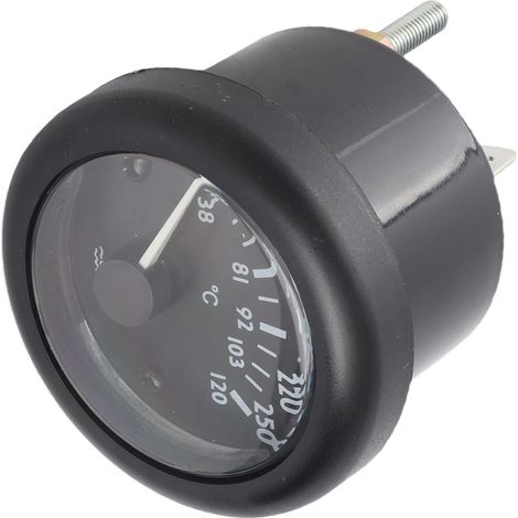 Manomètre de température d'eau moteur 2 pouces, large plage de mesure, haute précision, étanche, pour générateur diesel 12 V (1/5)