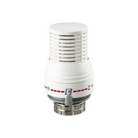 Thermostatkopf für Heizkörper/Kühler M30x1,5 Weiß