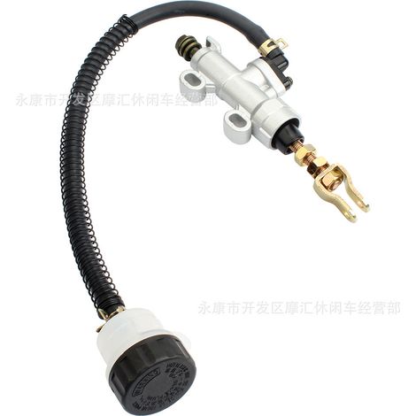Off-road motorcycle, ATV, beach buggy, street bike, sports bike parts: flatbed pump, oil pump, foot brake pump, rear booster pump with cup. (1/4)