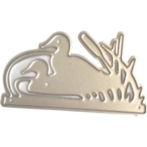Set Mandarin-Enten-Metall-Stanzformen zur Dekoration von Geburtstagskarten