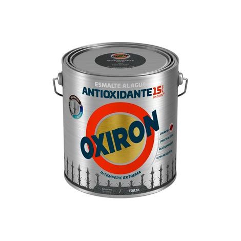 Esmalte antioxi. forja 2,5 lt gr/ac ext. titan oxiron al agu