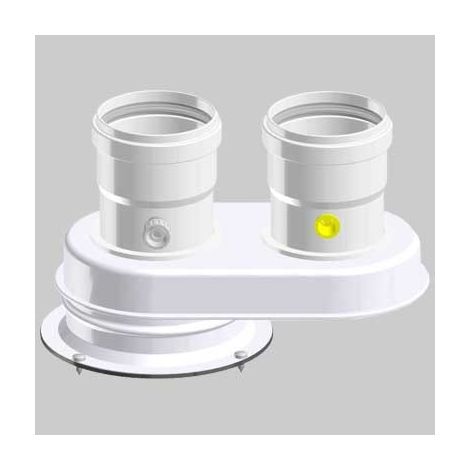 SDOPPIATORE PER CALDAIE VAILLANT COMPATIBILE - 80/80