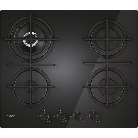Moderna CVG6BR4WTB Nero Da incasso 60 cm Gas 4 Fornello(i)