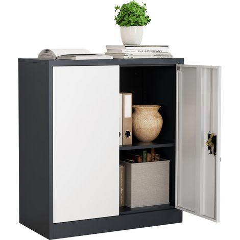 Stahlschrank abschließbar Malivo 2fach