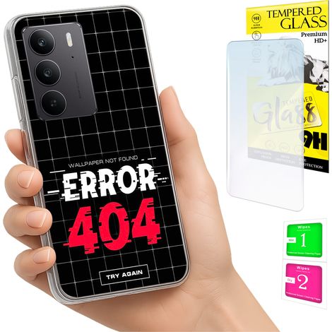Schutzhülle für Realme C75 / 14X 5G: Fotoschutzhülle mit Rückseite und 9H-Glas (1/5)