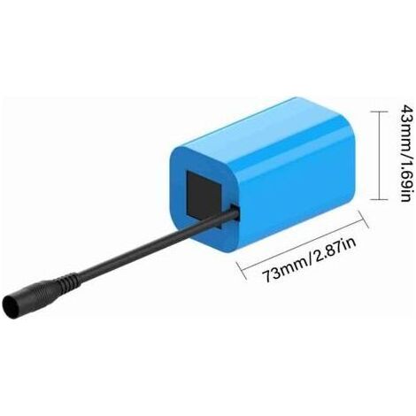 Hochleistungs-Ersatzakku für Köderfischerboote – 7,4 V / 12000 mAh (1/3)