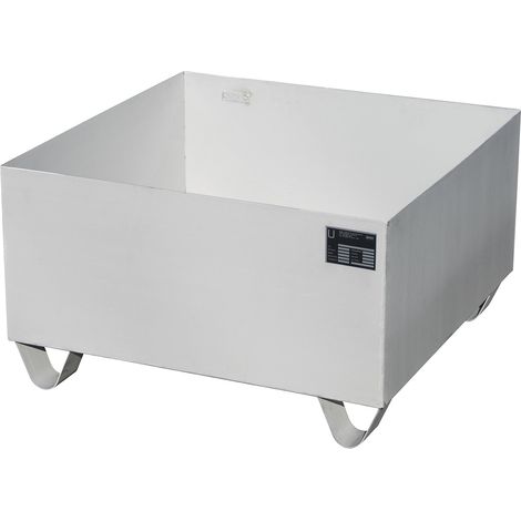 eurokraft pro, Cuve de rétention en inox, pour fûts de 200 l,
