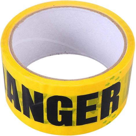 Ruban de marquage au sol, ruban de signalisation, adhésif industriel résistant, compatible avec les machines hors service, 2500 x 4,8 cm, 1 rouleau (1/5)