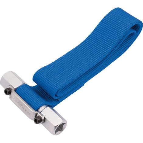 Draper Oil Filter Removal Tool Strap Wrench 56137 Square Driver 1000mm x 38mm (1/5)