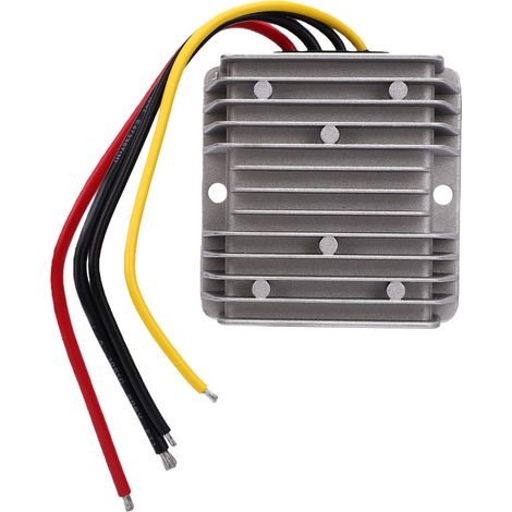 Convertisseur élévateur CC étanche IP68 12V à 48V 6A 288W pour systèmes LED dans voitures, bateaux et camping-cars. (1/5)