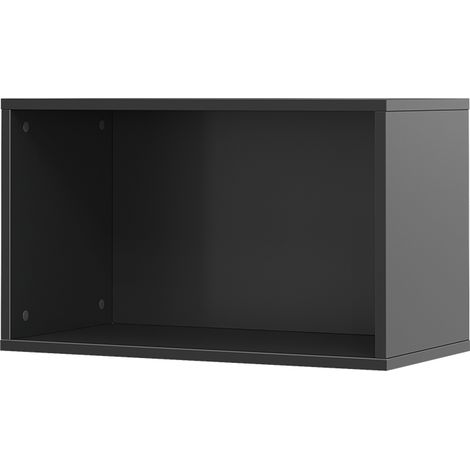 Libreria da parete Tomy, Antracite, 60 x 36 cm, Vicco