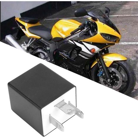 Intermitente LED de motocicleta de 3 pines con frecuencia ajustable