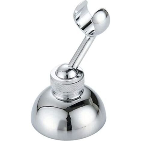 Support De Douche,Curseur barre de douche, Support Douchette Mural Support Mural Pour Douchette orientable 360°pour douchette ou pommeau de douche (1/5)