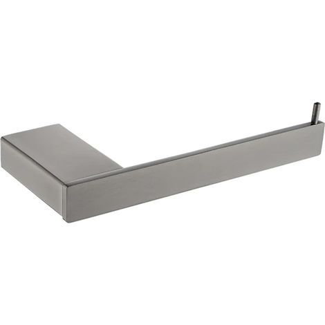 Accessoires de salle bain luxe : porte-papier toilette en acier (1/5)