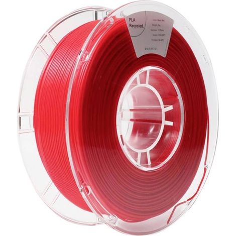 Maertz PMMA-1013-009 PMMA-1013-009 Filamento per stampante 3D Plastica PLA PLA riciclato 1.75 mm 1000 g Rosso Neon 1 pz (1/2)