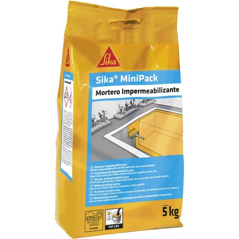 Sikaminipack mortero de impermeabilización 5 kg (1/5)