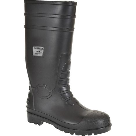 Botte de sécurité Wellington S4 Portwest Noir 42 (1/2)
