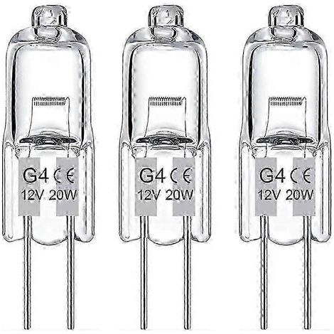 G4 20W 12V warmweiße Halogenlampen, 20er-Packung, für warmes Licht (1/5)