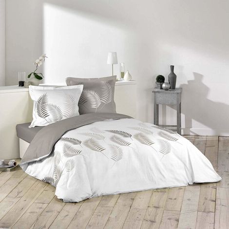 Bettwäsche-Set aus Baumwolle GOYAVE, 200 x 200 cm, 3-teilig (1/4)