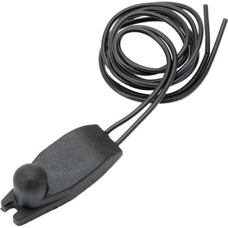 Enowelir Décoratif Scoop Admission Air Flow Autocollant pour Capot de Voiture Camion Blanc (1/4)