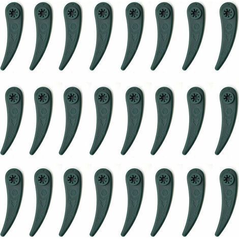 Lot de 24 Lames de Rechange en Plastique pour Taille-Haie Sans Fil Bosch Art 23-18 LI et Art 26-18 LI (1/5)
