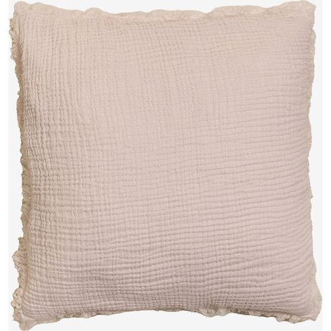 Cuscino quadrato in garza di cotone (45x45 cm) Jobert SKLUM