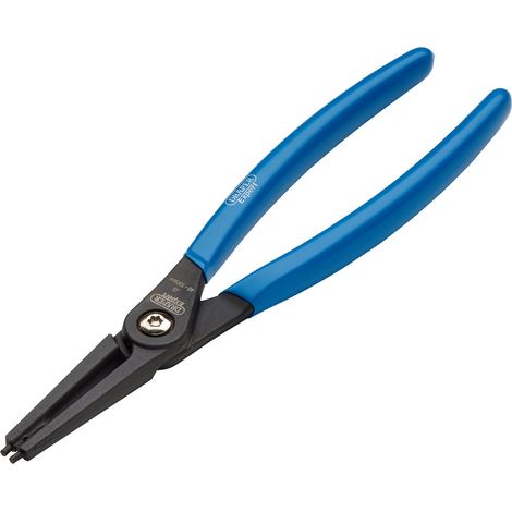 Draper 225mm J3 Internal Circlip Pliers with Straight Tips – Heavy-Duty Internal Circlip Removal Tool