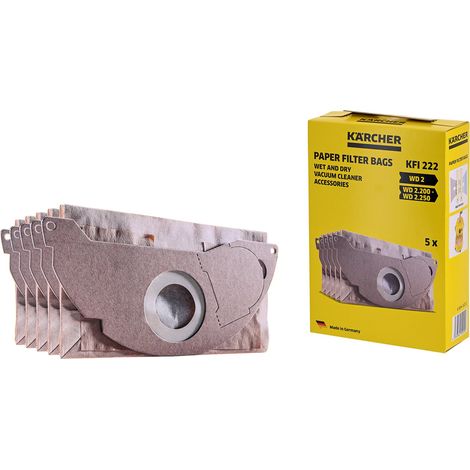 Ersatzteil - Staubsaugerbeutel aus Papier (5er Pack) - - KARCHER