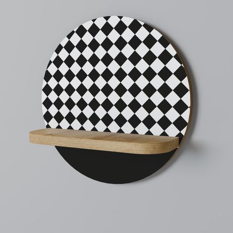 GRID GEOMETRY Rundes Regal (1/5)