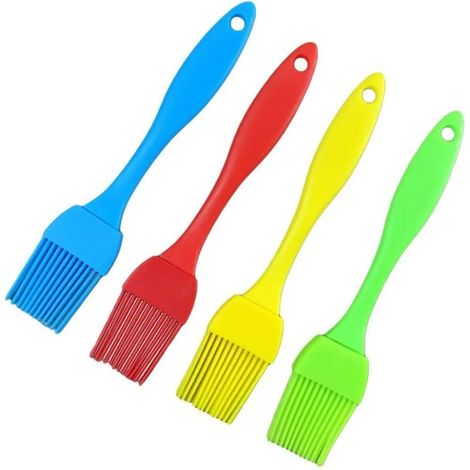 Pennello in silicone per grigliare, cuocere al forno e preparare piatti cucinati. (1/4)