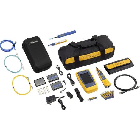 Fluke Networks LIQ-DUO-KIT-FMC-H6EU Convertisseur de médias à fibre optique Adapté pour (spécifications réseau (CAT)):