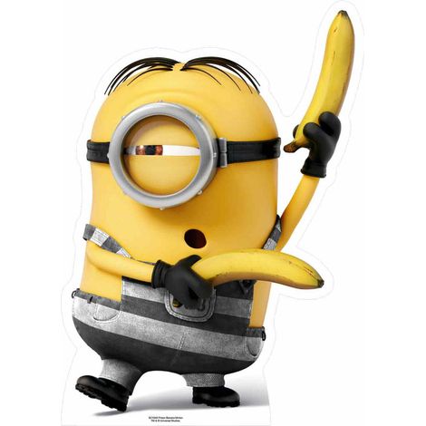 Figurine en carton Prison Banana Minion H 84 cm (1/3)