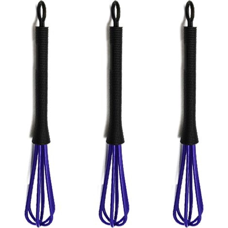 Fouet À Main En Plastique - Outil De Mélange Pour Teinture Cheveux Et Cuisine - Lot De 3 Pièces (1/5)