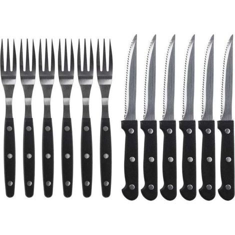 SET FORCHETTE E COLTELLI PER 6 PERSONE