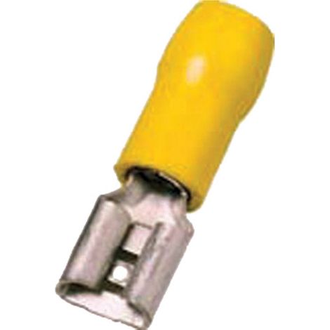 Intercable Tools Flachsteckhülse 0, 1-0, 4qmm 2, 8x0, 8 ICIQ0528FH 100 Stk (1/4)