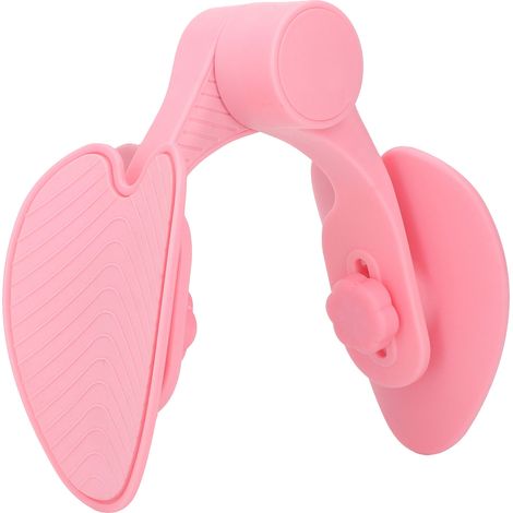 Appareil de musculation du bassin et des hanches, pour des jambes détendues, des fessiers et des cuisses. Appareil d'exercice pour l'intérieur des cuisses (rose). (1/5)
