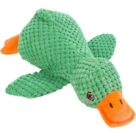 Jouet pour chien en peluche canard à mâcher avec sons, jouet d'entraînement pour animaux de compagnie, accessoires pour chiens ( ) (1/4)